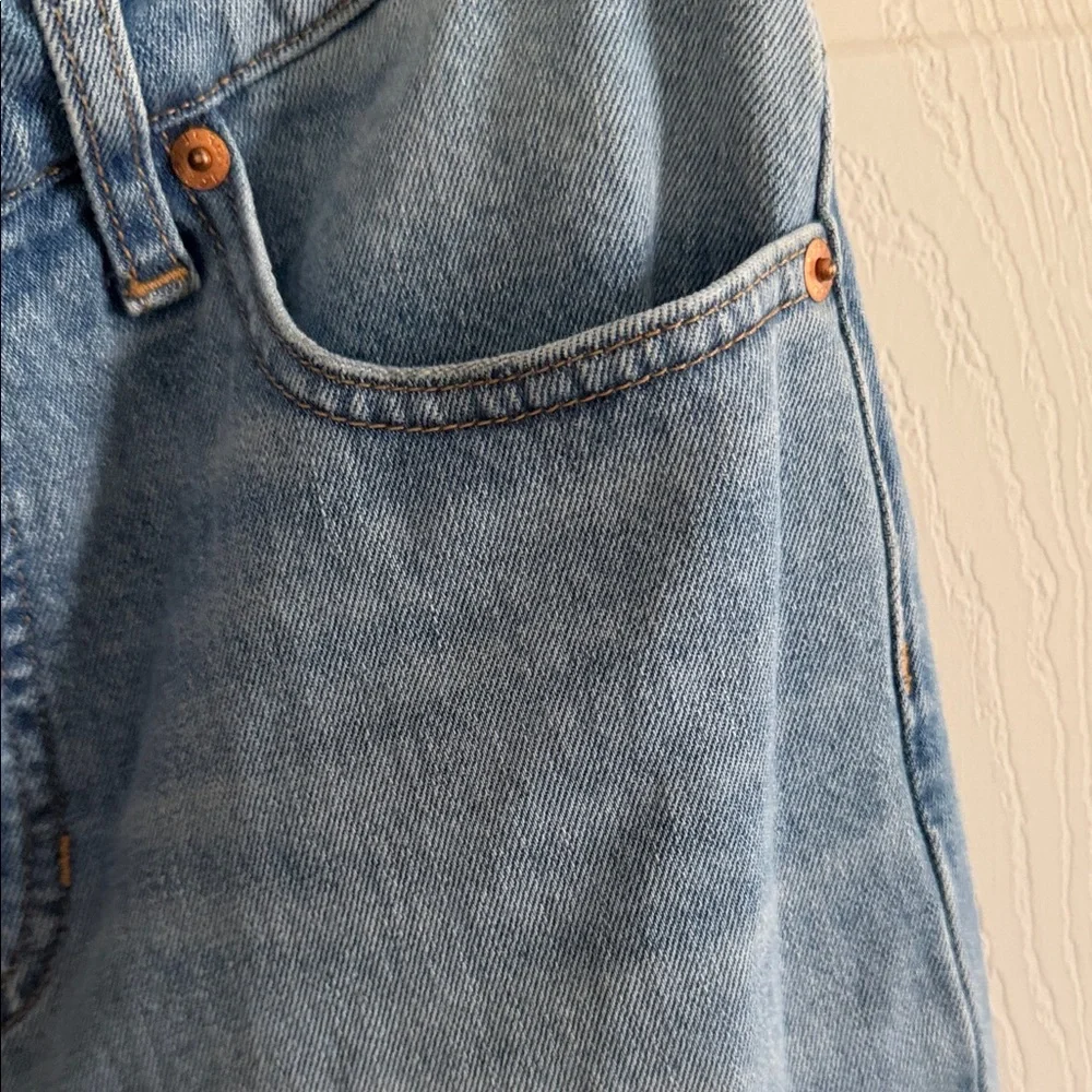 J. Crew Light Blue Straight Leg Jeans - Picture 10 of 14
